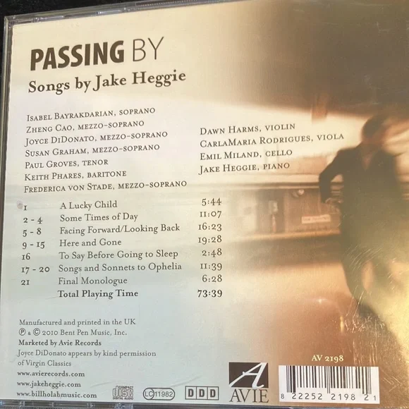 Jake heggie cd - Picture 5 of 5
